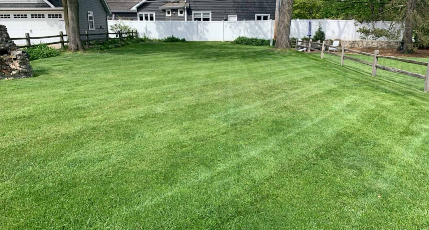 Weekly mowing and stripes by Durane’s Landscaping